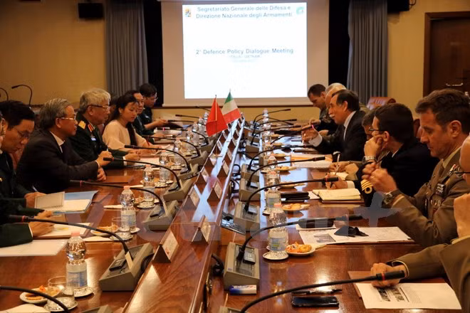 越意第二次副部长级国防政策对话会在意大利举行 ảnh 1 越意第二次副部长级国防政策对话会在意大利举行 ảnh 1