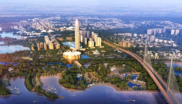 加快河内北部智慧城市项目的实施进度 ảnh 1