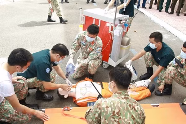 越南与印度二级野战医院加强专业经验交流 ảnh 1