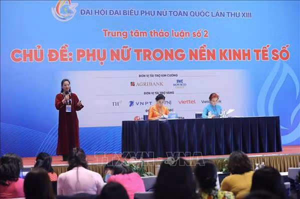 越南妇女第十三次全国代表大会：促进数字经济领域妇女赋权 ảnh 1