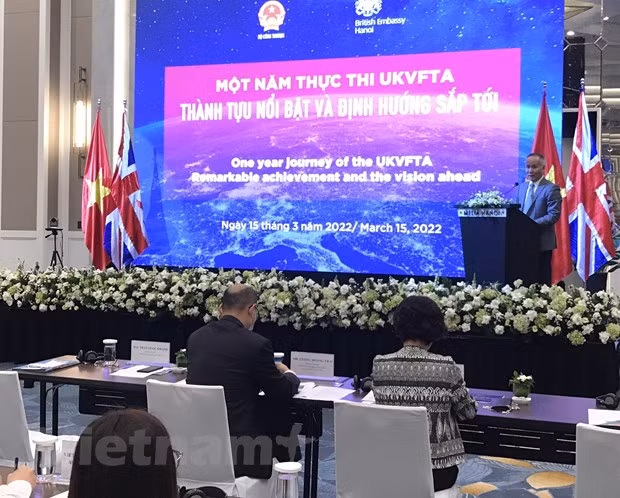 UKVFTA：促进越英贸易和投资的“高速公路” ảnh 1