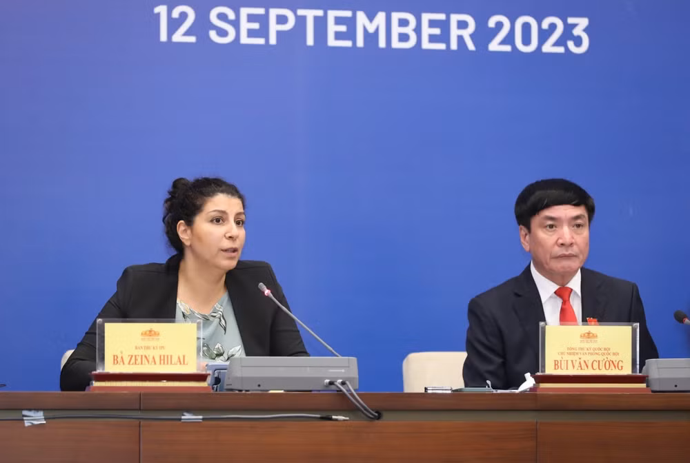 全球年轻议员大会：越南积极发挥作为各国议会联盟积极且负责任成员的作用 ảnh 1