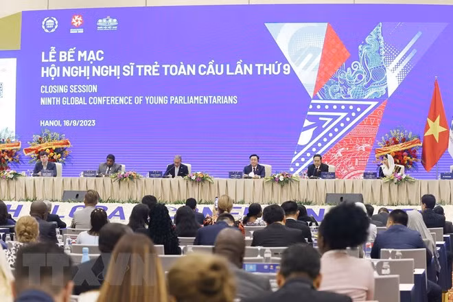 第九届全球青年议员大会首次发表会议宣言 ảnh 1 第九届全球青年议员大会首次发表会议宣言 ảnh 1