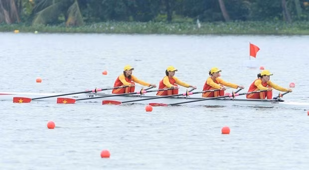 2023年亚运会：越南赛艇队赢得四张决赛入场券 ảnh 1