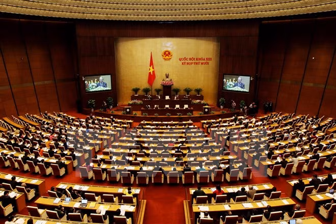 越南第十三届国会第十次会议在河内隆重开幕 ảnh 1 越南第十三届国会第十次会议在河内隆重开幕 ảnh 1