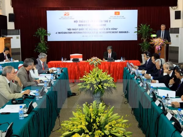 第二次越南共产党与法国共产党理论研讨会在河内举行 ảnh 1 第二次越南共产党与法国共产党理论研讨会在河内举行 ảnh 1
