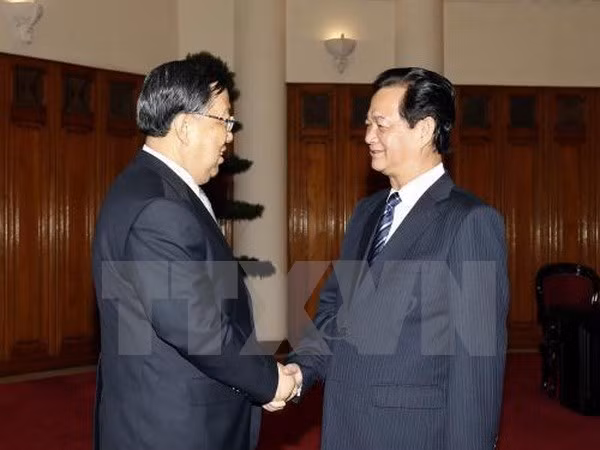 越南政府总理阮晋勇会见中国国家安全部部长 ảnh 1