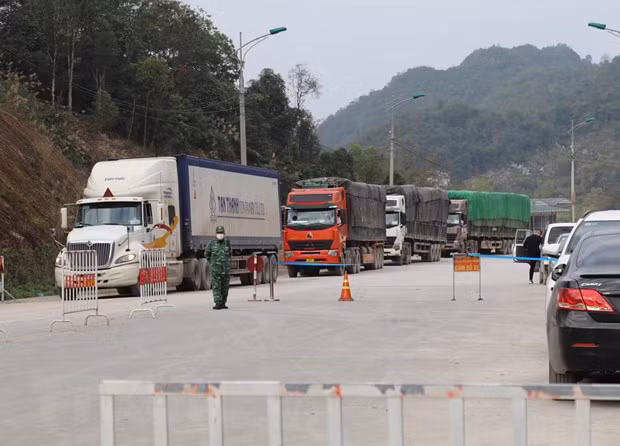 越南海关总署:北部边境口岸货物通关仍受限制 ảnh 1 越南海关总署:北部边境口岸货物通关仍受限制 ảnh 1
