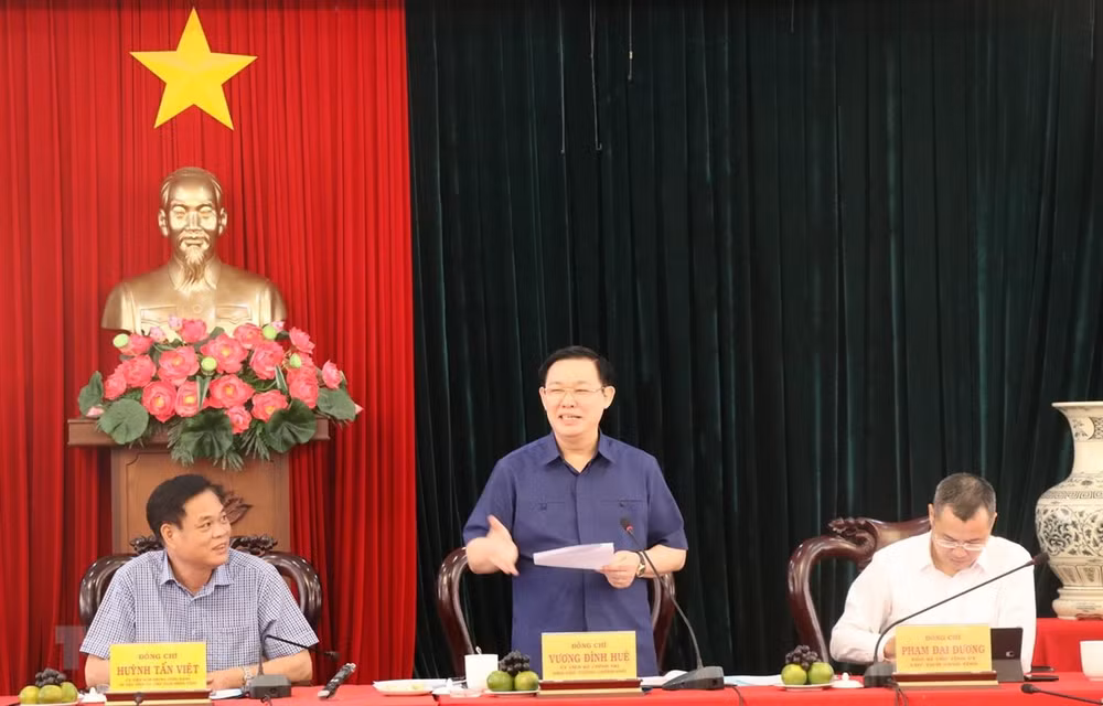政府副总理王廷惠莅临富安省调研 ảnh 1