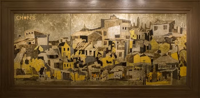 越南两名资深画家的画展亮相河内 ảnh 2