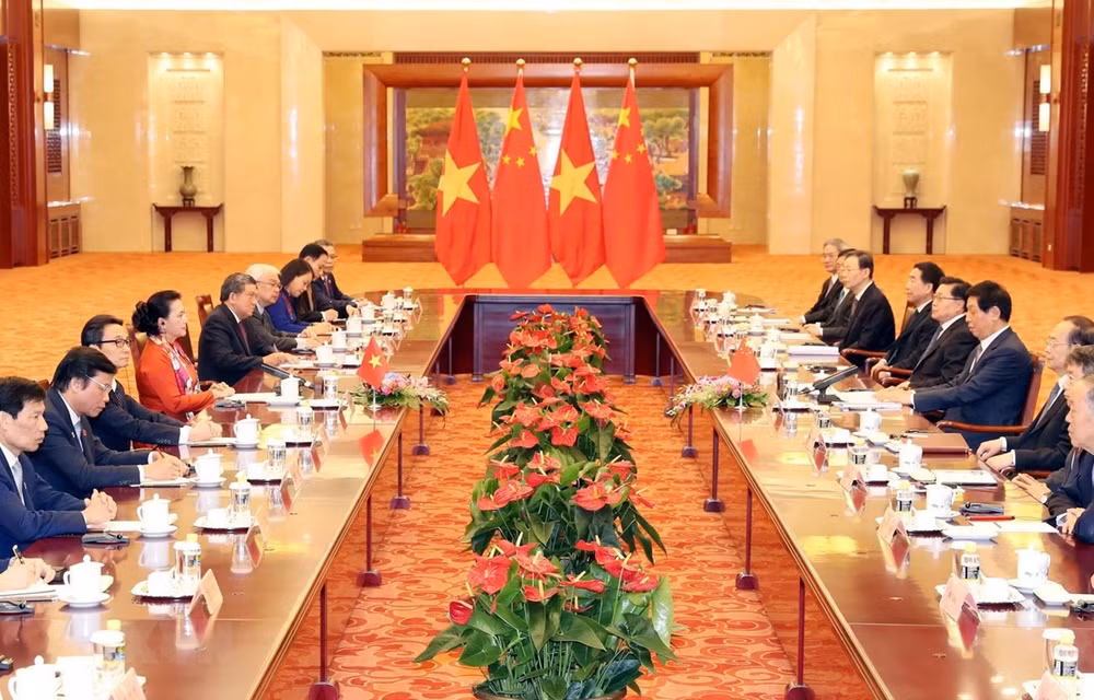 越南国会主席阮氏金银圆满结束对中国的正式访问 ảnh 1 越南国会主席阮氏金银圆满结束对中国的正式访问 ảnh 1