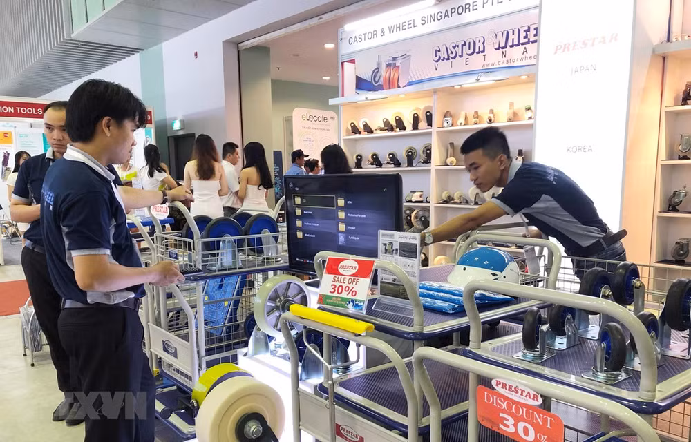 500多个单位参加2019年越南国际精密工程机械展览会 ảnh 1