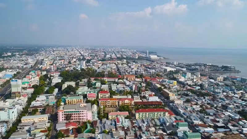 坚江省集中发展绿色增长的城市 ảnh 1