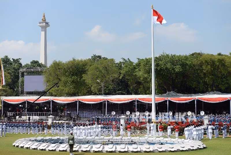 印度尼西亚国庆74周年庆祝活动在河内举行 ảnh 1