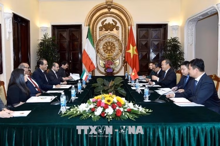 越南与科威特举行第三次政治磋商 ảnh 1