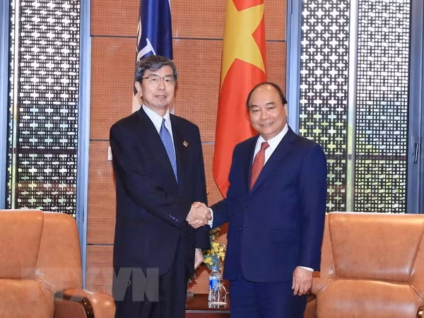 越南政府总理阮春福会见亚洲开发银行主席 ảnh 1 越南政府总理阮春福会见亚洲开发银行主席 ảnh 1