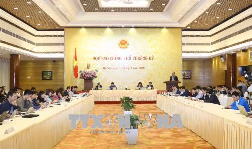 2018年2月份政府例行记者会就热点问题进行一一解答 ảnh 1 2018年2月份政府例行记者会就热点问题进行一一解答 ảnh 1