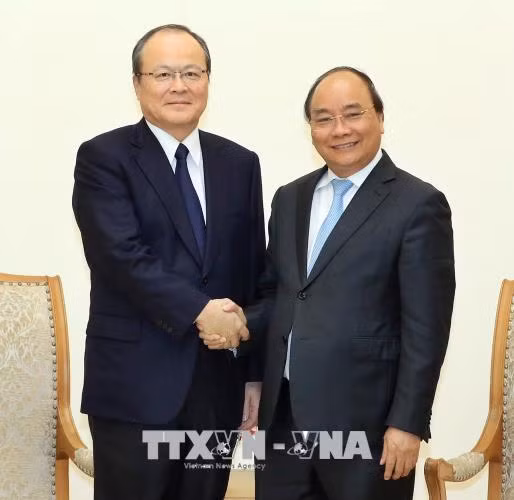 越南政府总理阮春福会见日本三菱集团领导 ảnh 2 越南政府总理阮春福会见日本三菱集团领导 ảnh 2