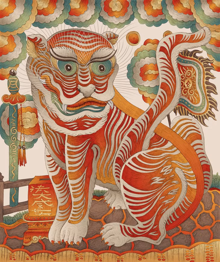 传统民间画的复苏 ảnh 2