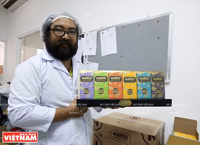 越南可可制成的Marou巧克力 ảnh 14