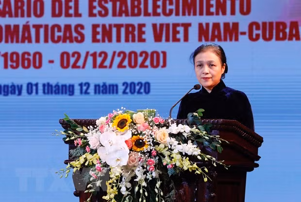 越南与古巴建交60周年集会在河内举行 ảnh 2