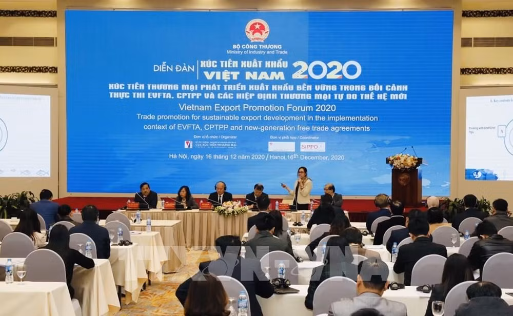2020年全年越南商品出口总额或达2670亿美元 ảnh 2