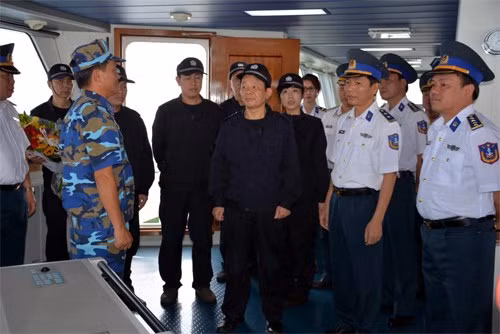 越中两国海警为维护北部湾海域和平加强合作 ảnh 1 越中两国海警为维护北部湾海域和平加强合作 ảnh 1