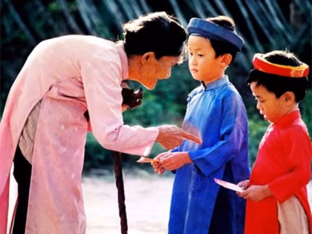 派压岁钱——越南人春节传统习俗 ảnh 1