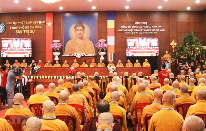 越南佛教协会要求寺院场所严格实施防疫规定 ảnh 1 越南佛教协会要求寺院场所严格实施防疫规定 ảnh 1