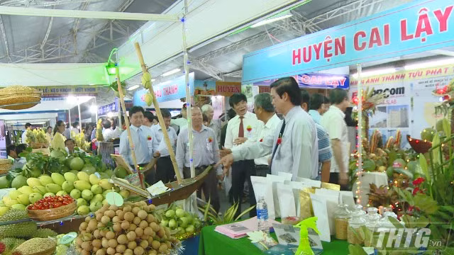越南前江省扶助企业促进主要产品贸易 ảnh 1