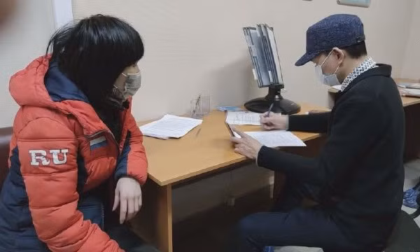 旅俄越南人积极参加新冠疫苗接种活动 ảnh 1