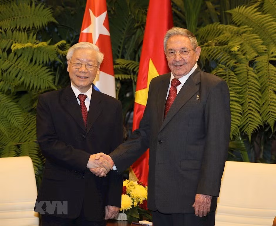 古巴共产党中央委员会第一书记致电祝贺越共中央总书记、国家主席阮富仲 ảnh 1 古巴共产党中央委员会第一书记致电祝贺越共中央总书记、国家主席阮富仲 ảnh 1