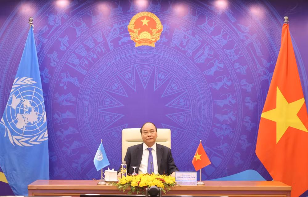 越南与联合国安理会：阮春福总理以视频形式出席联合国安理会高级别公开辩论会 ảnh 1