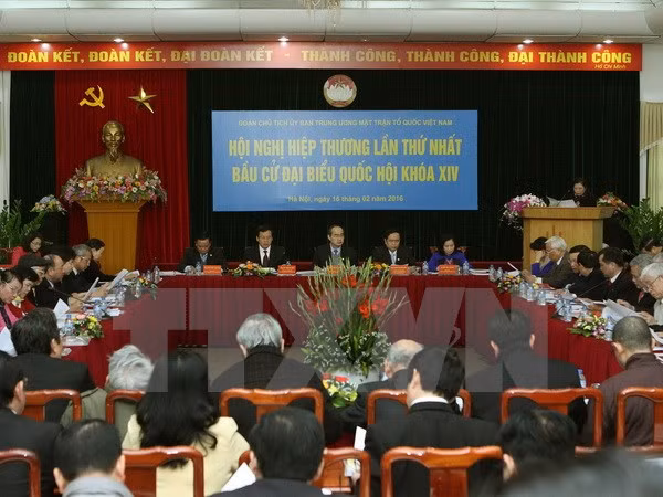 越南祖国阵线就第十四届国会代表选举召开第一轮协商会议 ảnh 1