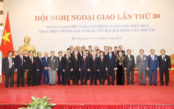 越南第30届外交会议今日在河内召开 ảnh 1