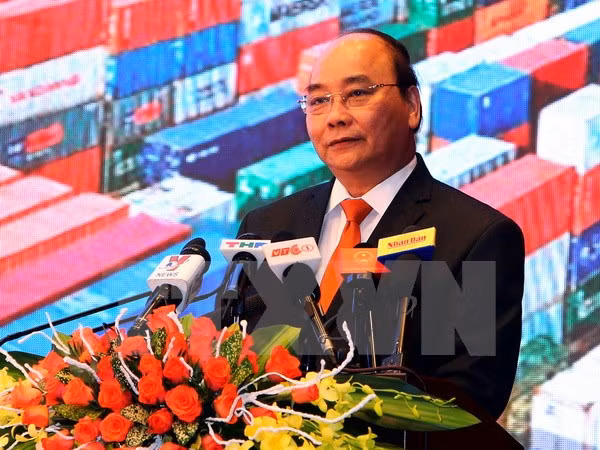 阮春福总理出席海防市投资促进会议 ảnh 1