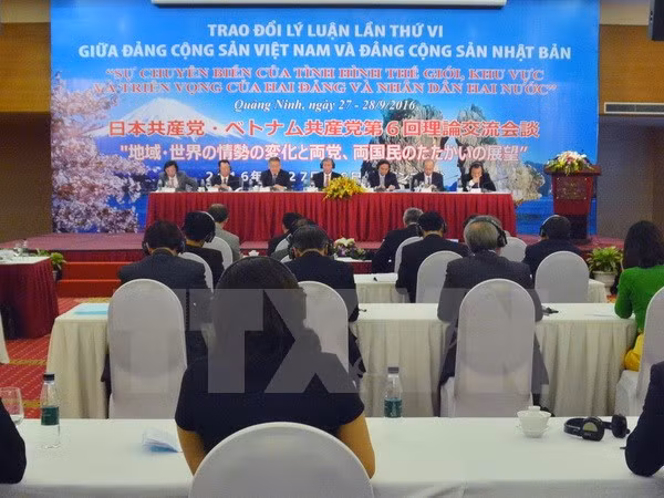 越日两国共产党召开第六次理论交流会议 ảnh 1