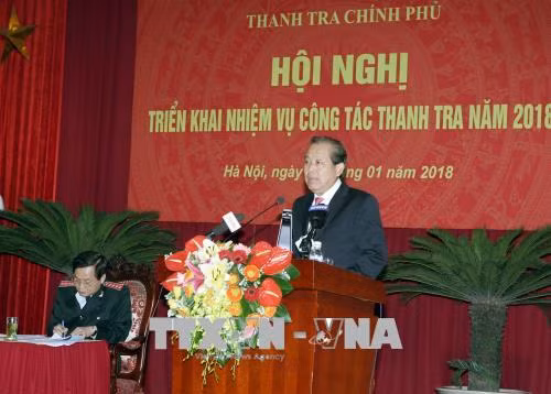 2017年监察工作有效展开 发现许多腐败违法行为 ảnh 2