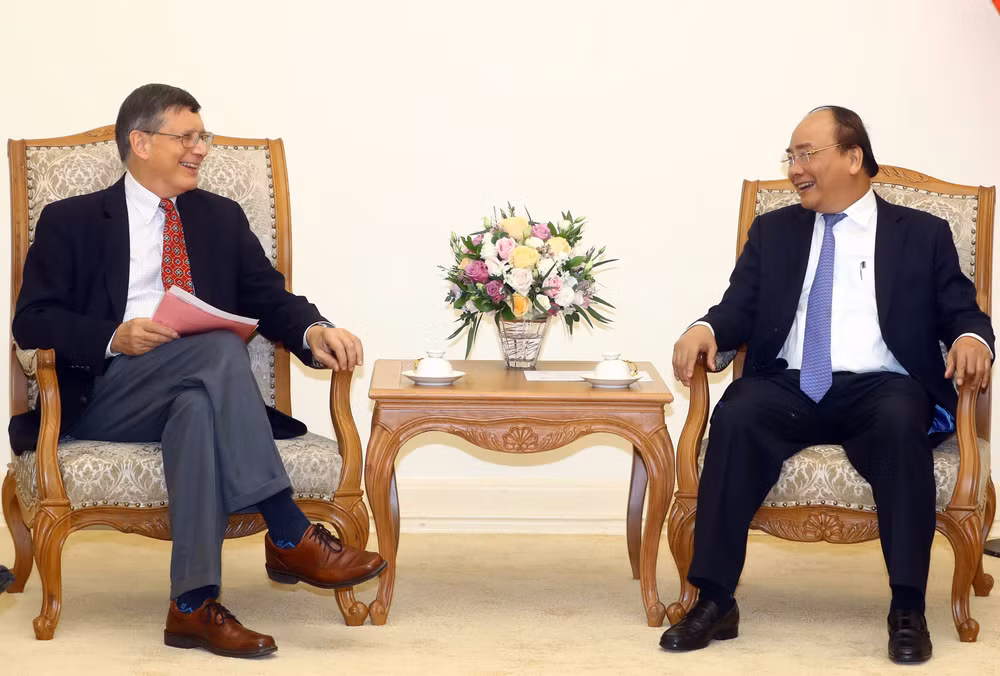 阮春福总理会见美国哈佛大学代表一行 ảnh 1 阮春福总理会见美国哈佛大学代表一行 ảnh 1