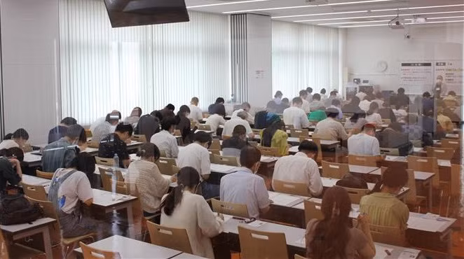 789名日本人参加越南语能力测试 ảnh 1