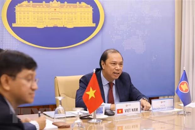 第33次东盟-美国对话以视频形式举行 ảnh 1
