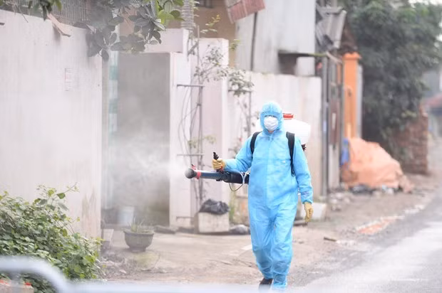 富寿省对清波县的凯春和武劳两乡实施社交距离措施 ảnh 1 富寿省对清波县的凯春和武劳两乡实施社交距离措施 ảnh 1