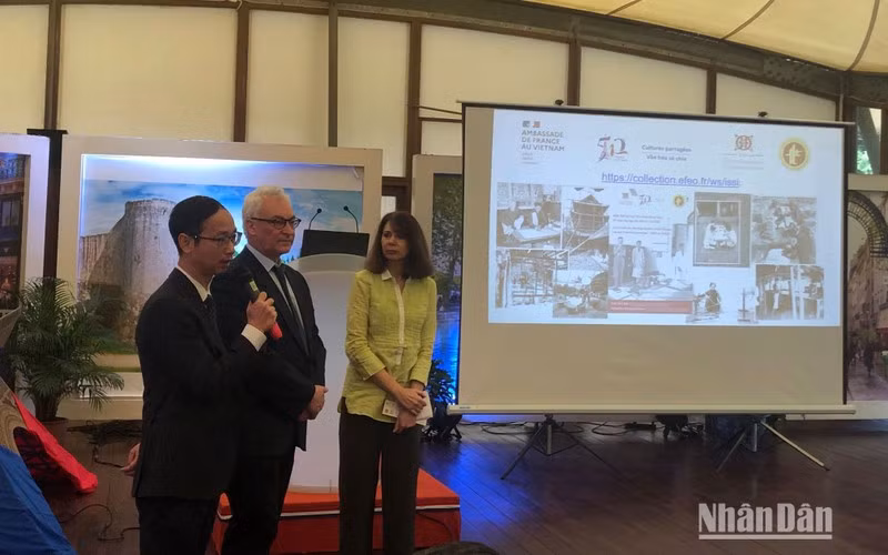 越南与法国共同遗产科学图片资料库网站正式开通 ảnh 1