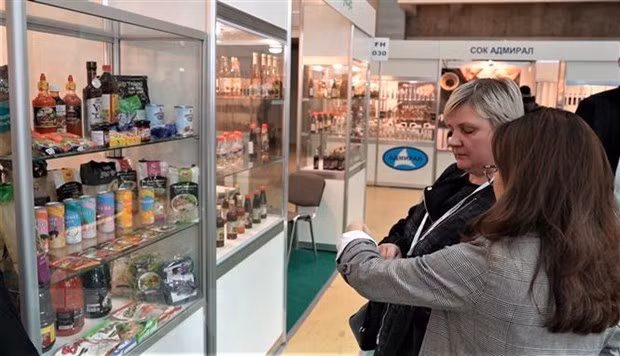 越南企业参加第30届俄罗斯国际食品展览会 ảnh 1