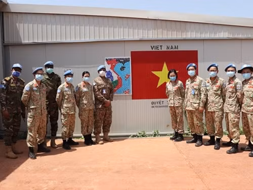 越南野战医院在南苏丹执行的“特别任务” ảnh 1