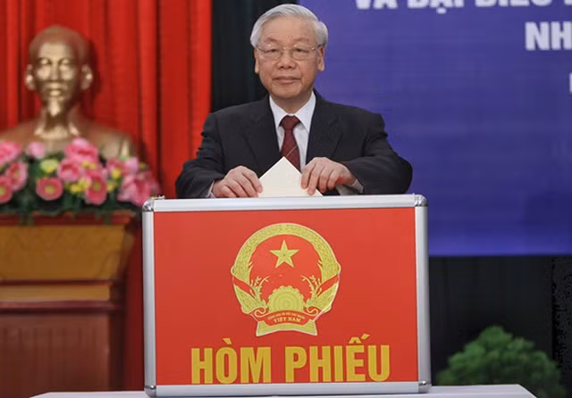越共中央政治局签发关于第十五届国会选举的指示 ảnh 1