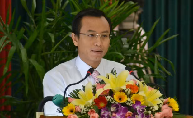 越南岘港市和老挝各地加强合作关系 ảnh 1