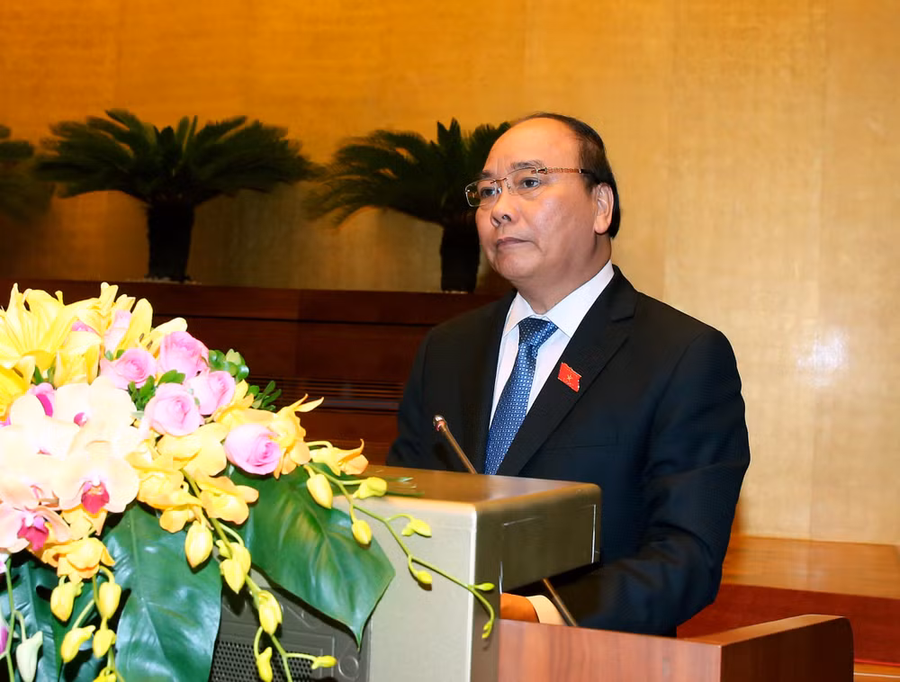 阮春福总理：宏观经济稳定收支平衡等有保障 ảnh 1