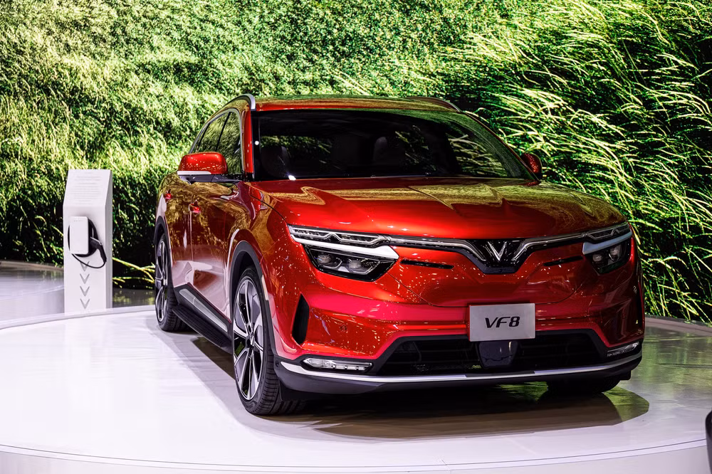 美国一家企业在 CES 2022上预定100辆VinFast电动汽车 ảnh 1