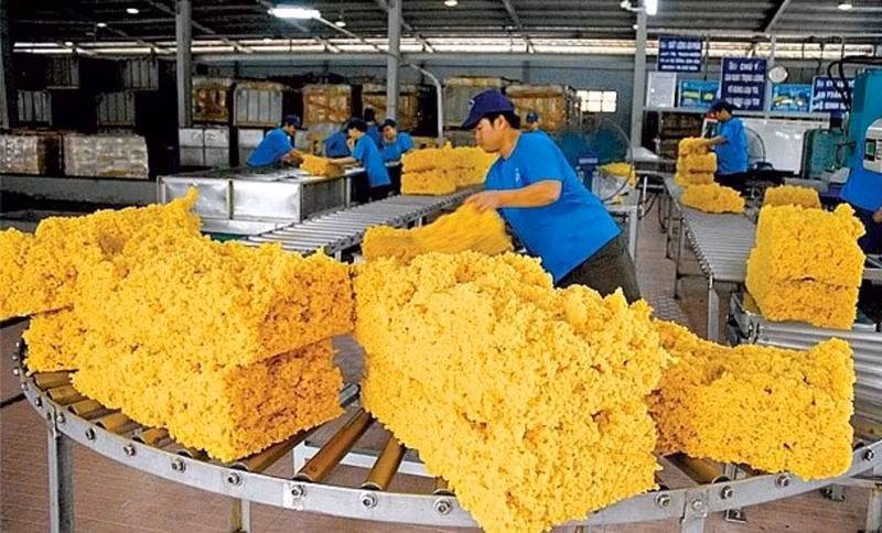 越南是印度第三大橡胶供应市场 ảnh 1